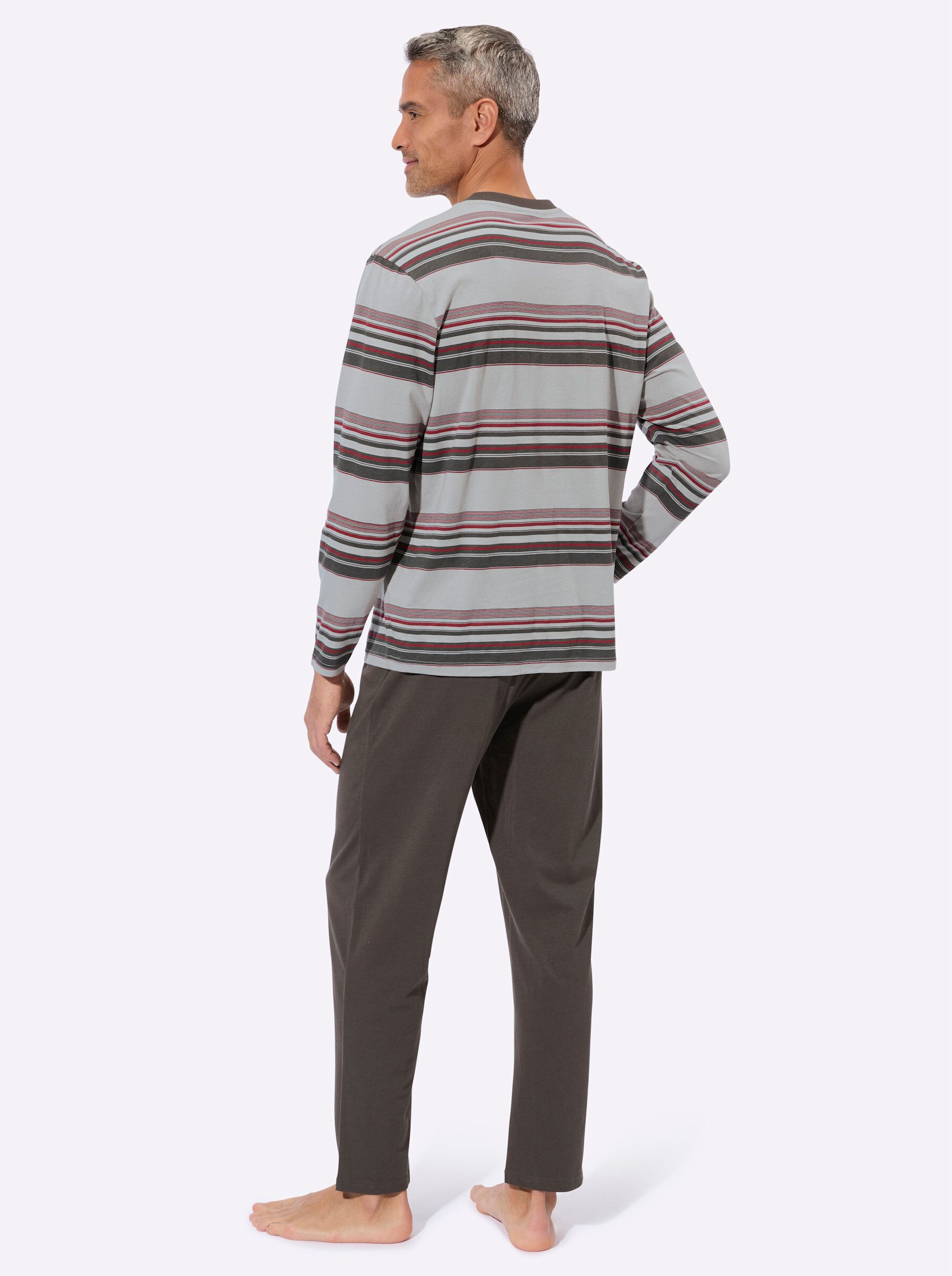 Sieh an! Schlafanzug Schlafanzug Langarm