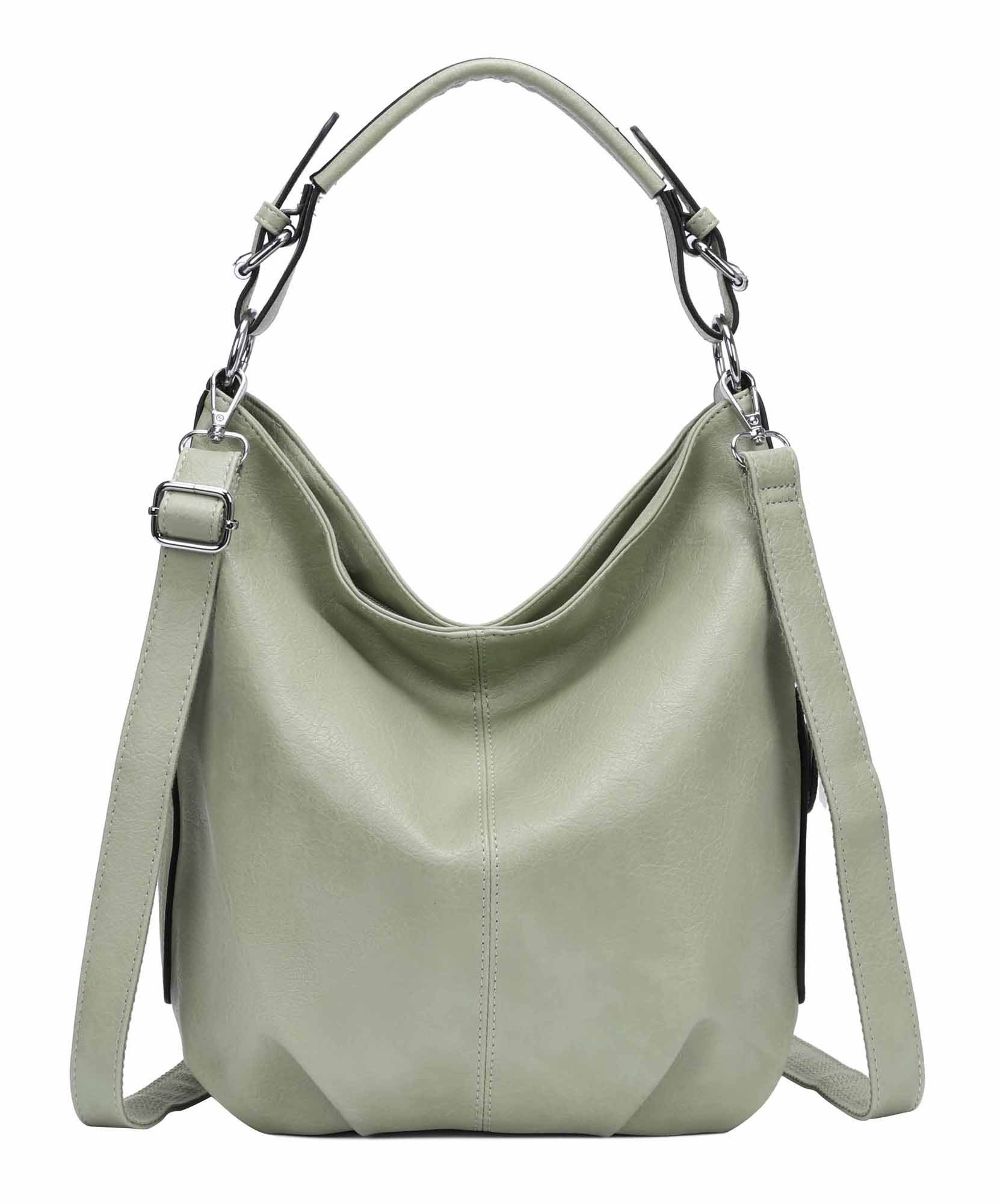 ITALYSHOP24 Schultertasche DAMEN SHOPPER Hobo Bag günstig online kaufen
