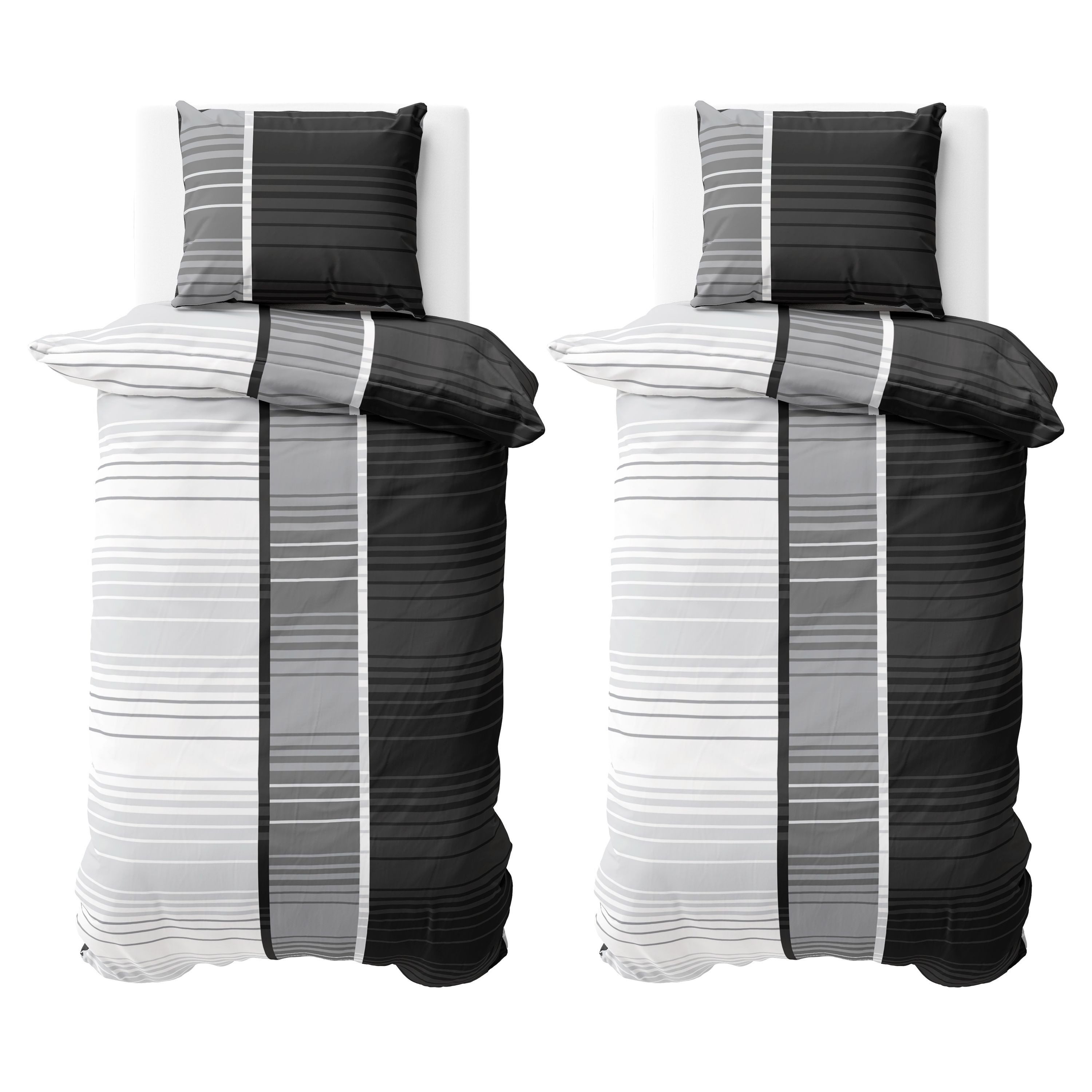 Visaggio Bettwäsche Allergiker geeignet 135x200, 155x200 günstig online kaufen