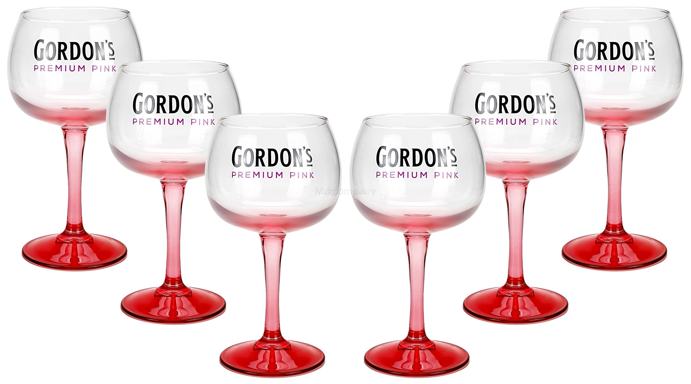 Gordons Longdrinkglas Gordons Gin Premium Pink Glas Longdrinkglas Ballonglas Cocktailglas G