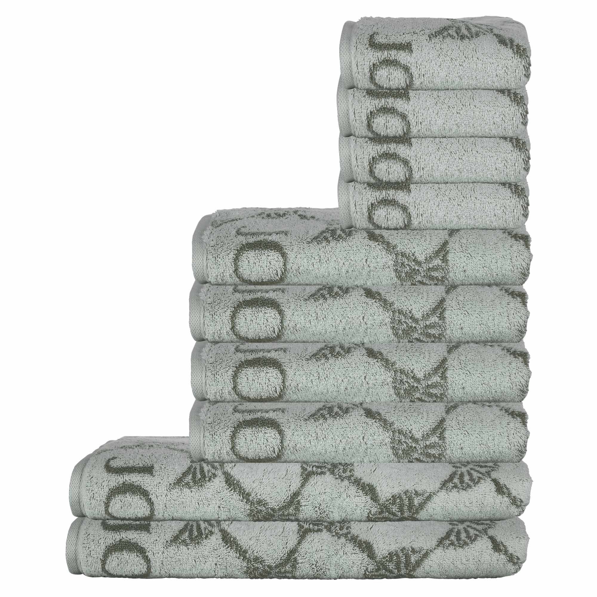 JOOP! Handtuch Unisex Handtuch 10er Pack Baumwolle, Frottier (Set, 10-St)