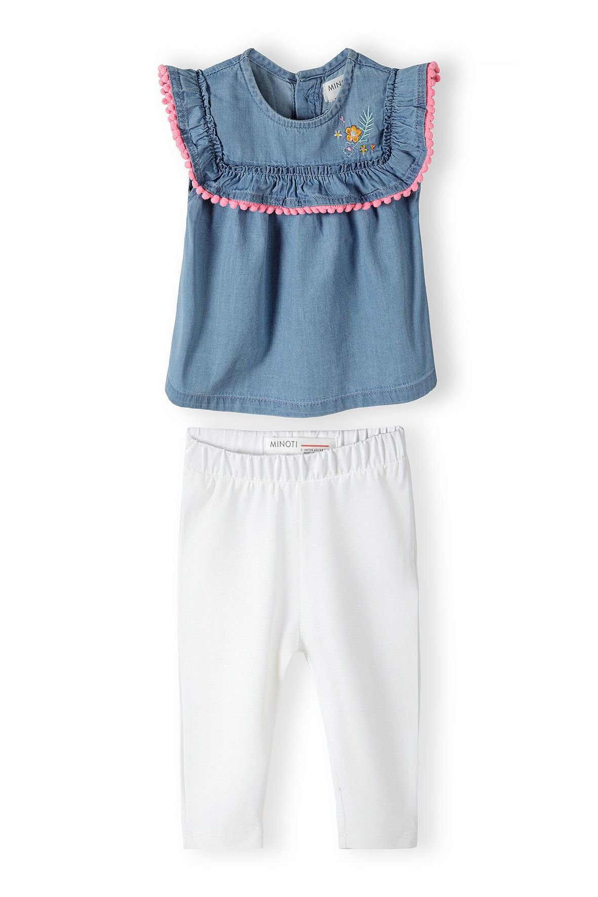 MINOTI Top & Leggings Ein Set aus Leggings und einem T-Shirt (3m-3y) | Shirt-Sets