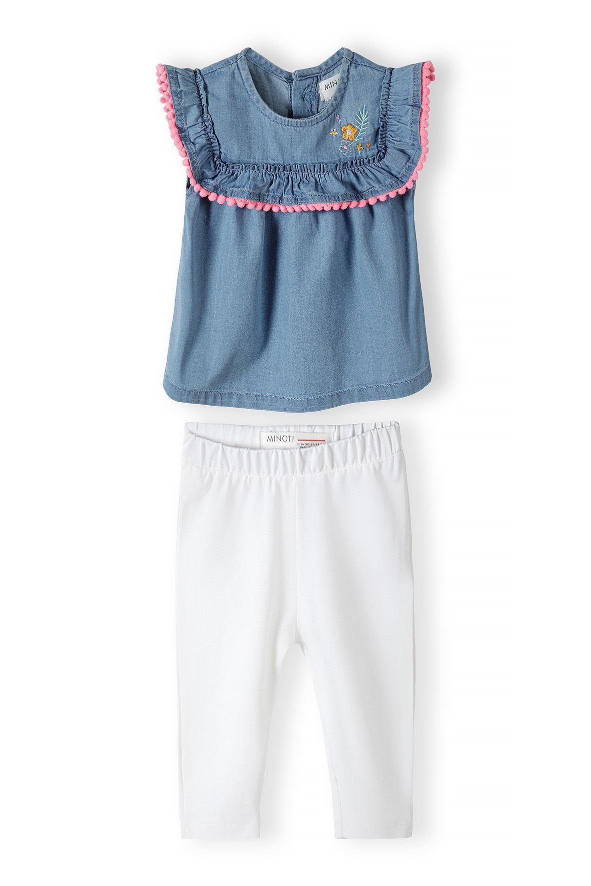 MINOTI Top & Leggings Ein Set aus Leggings und einem T-Shirt (3m-3y)