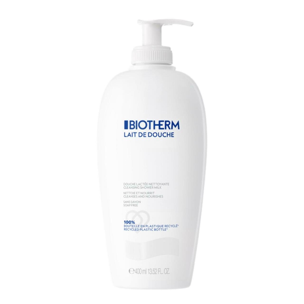 BIOTHERM Duschcreme Lait de Douche, Reinigende Dusch-Milch mit ätherischen Zitrusölen