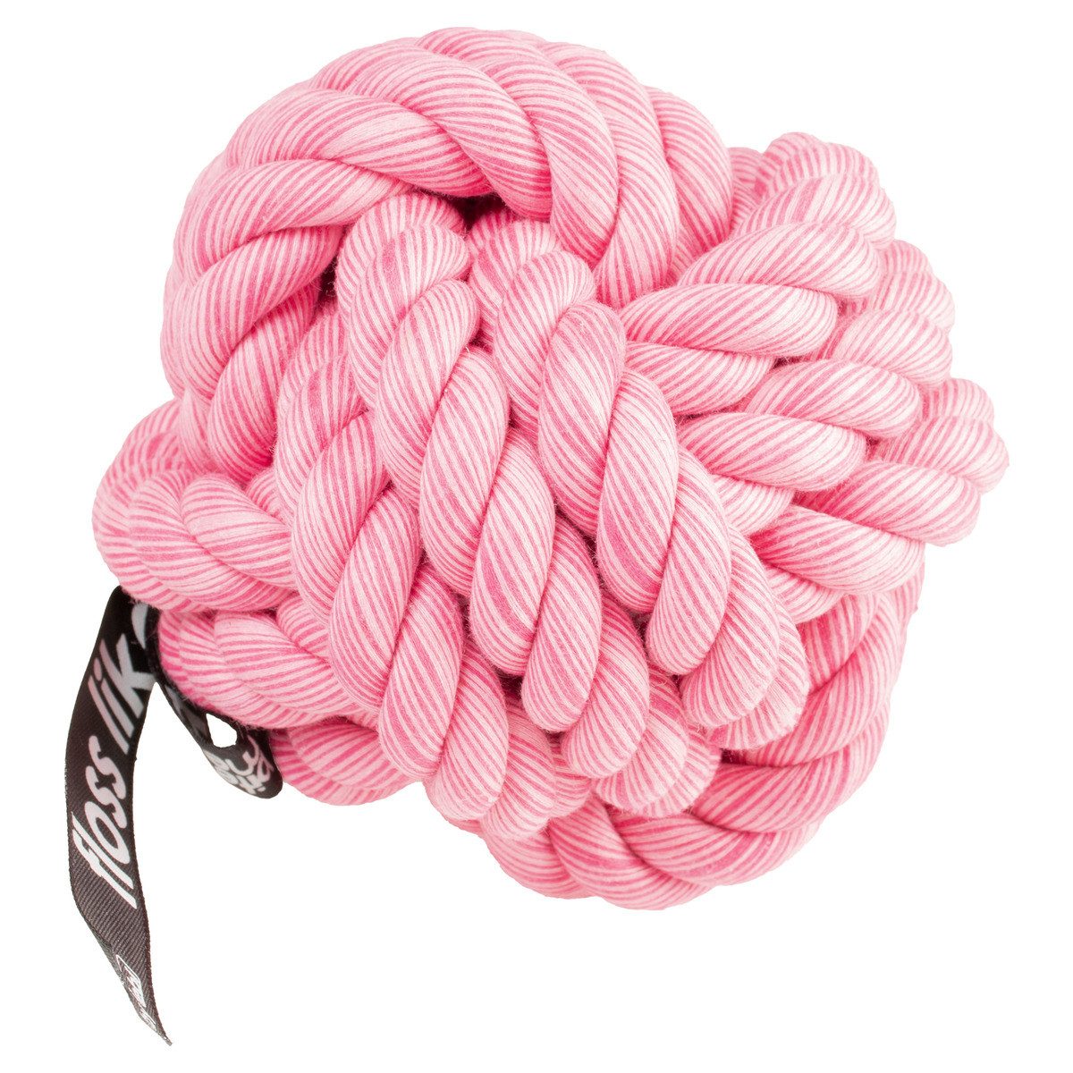 Europet-Bernina Tierball Hundespielzeug geflochtener Ball "ballin" rosa