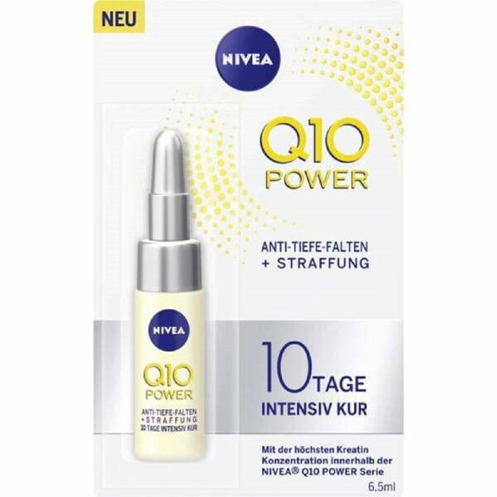 Beauty strahlendes Serum Straffung und sowie für 6,5ml Feuchtigkeitsspender feinen Feuchtigkeit Falten Regenerist Linien Frauen Nachtserum Flecken Kosmetik dunklen Nivea + Verbesserungen Gesicht Poren, von Anti-Falten-Serum Pflege 1-tlg., und Serum