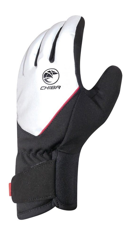 Fahrradhandschuhe Roadmaster Reflex silber/schwarz - 1 Paar