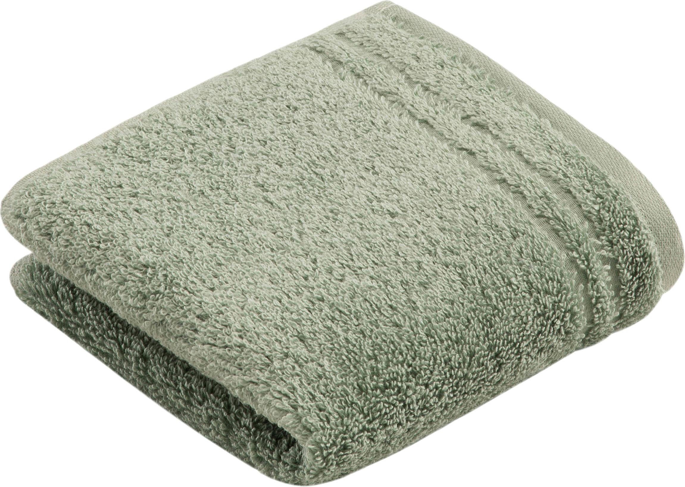 Vossen Handtücher Vienna Style Supersoft, 100% Baumwolle (1-St)