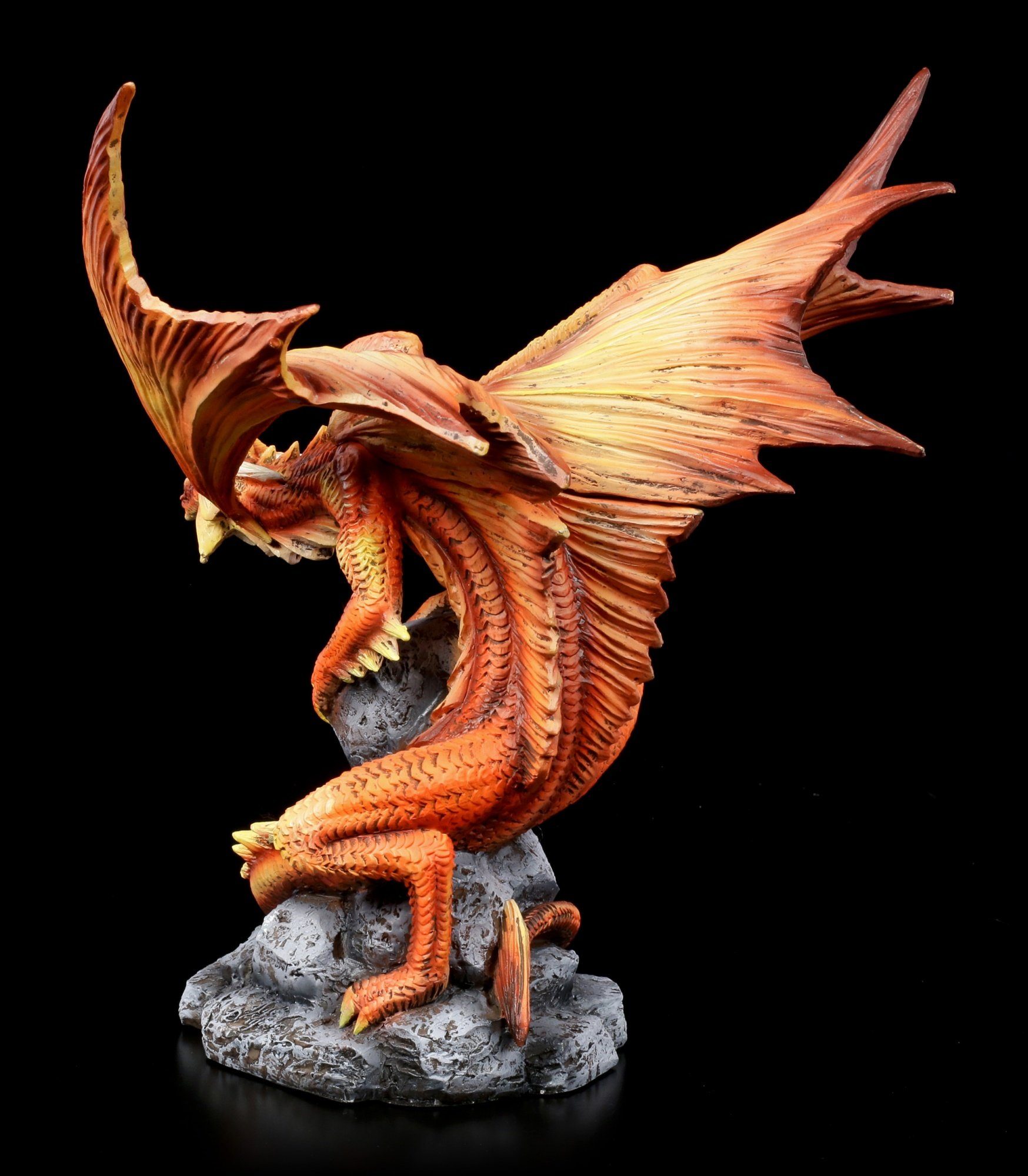 Adult Drachen Dragon Dekofigur Figur - Shop Fire Deko Fantasy Anne GmbH Stokes Figuren -