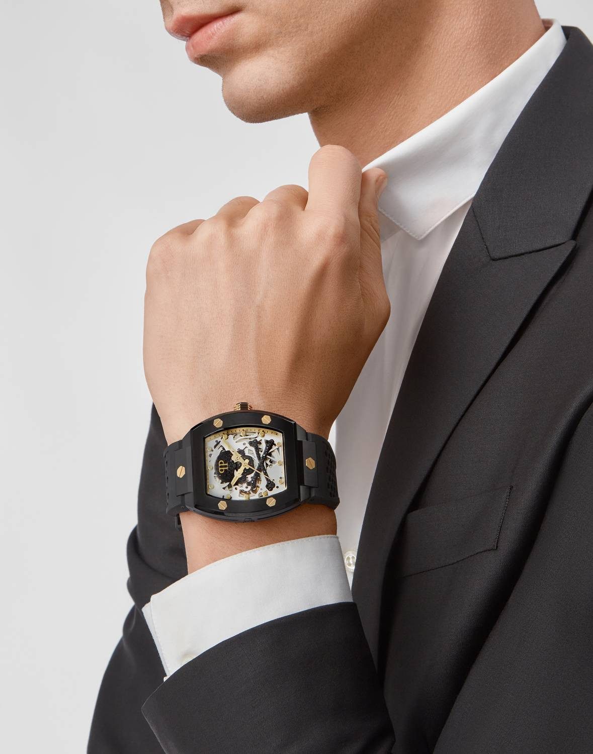PHILIPP PLEIN Automatikuhr The $keleton günstig online kaufen