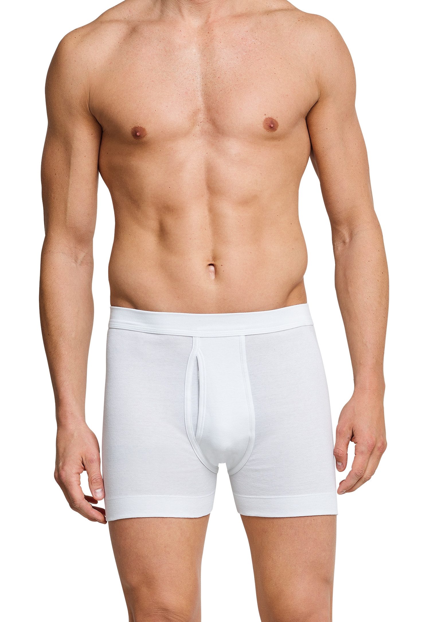 Schiesser Boxershorts Essentials mit Eingriff, bequeme günstig online kaufen