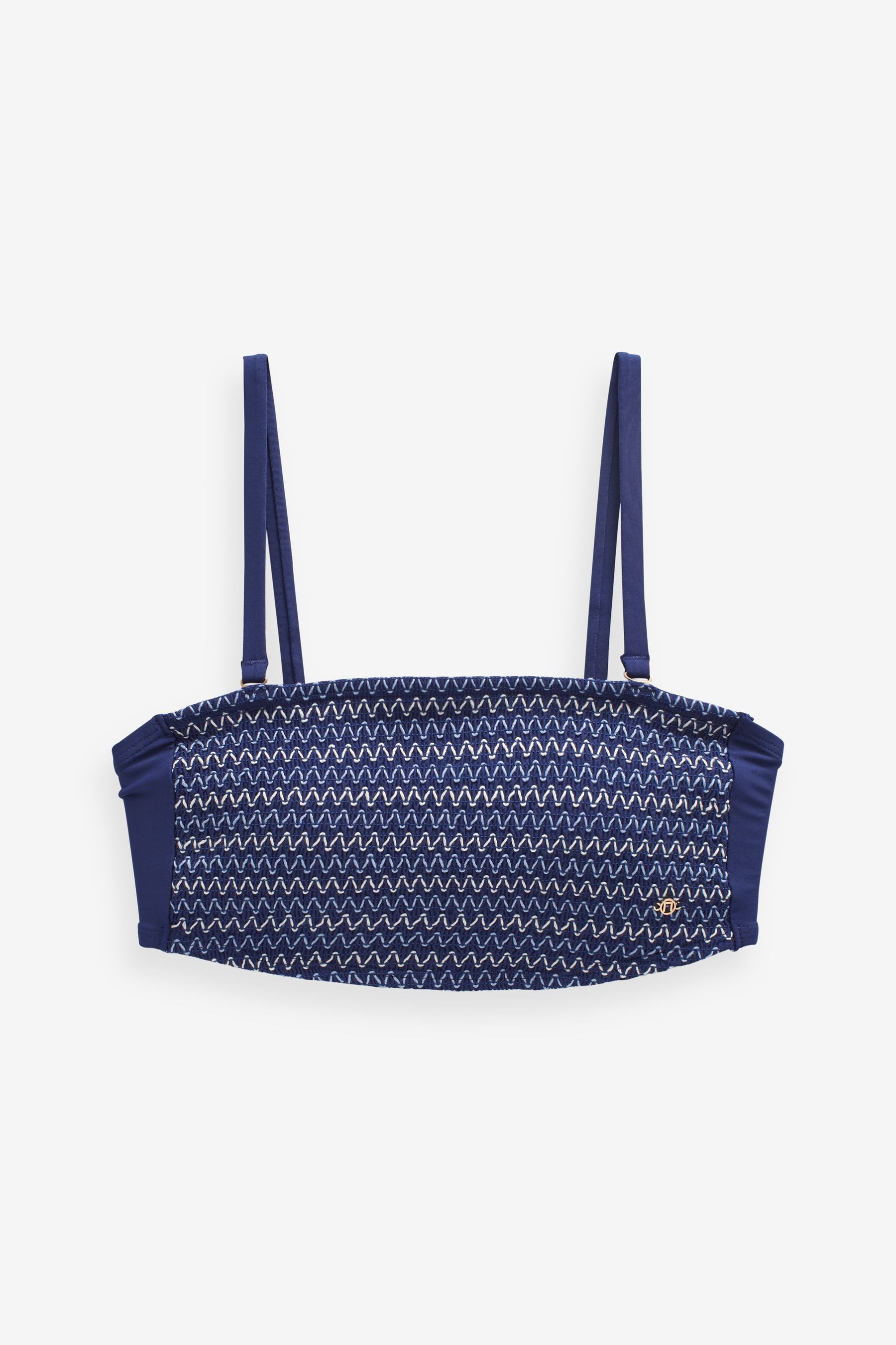 Next Bandeau-Bikini-Top Gesmoktes Bandeau-Bikinioberteil (1-St) günstig online kaufen