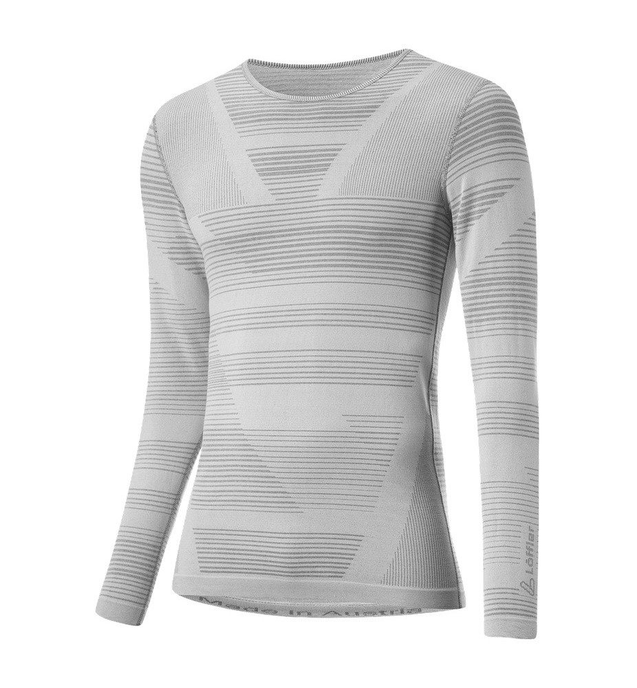 Löffler Langarmshirt Funktionsunterwäsche Transtex Retr´X (wärmeisolierung) hellgrau Herren