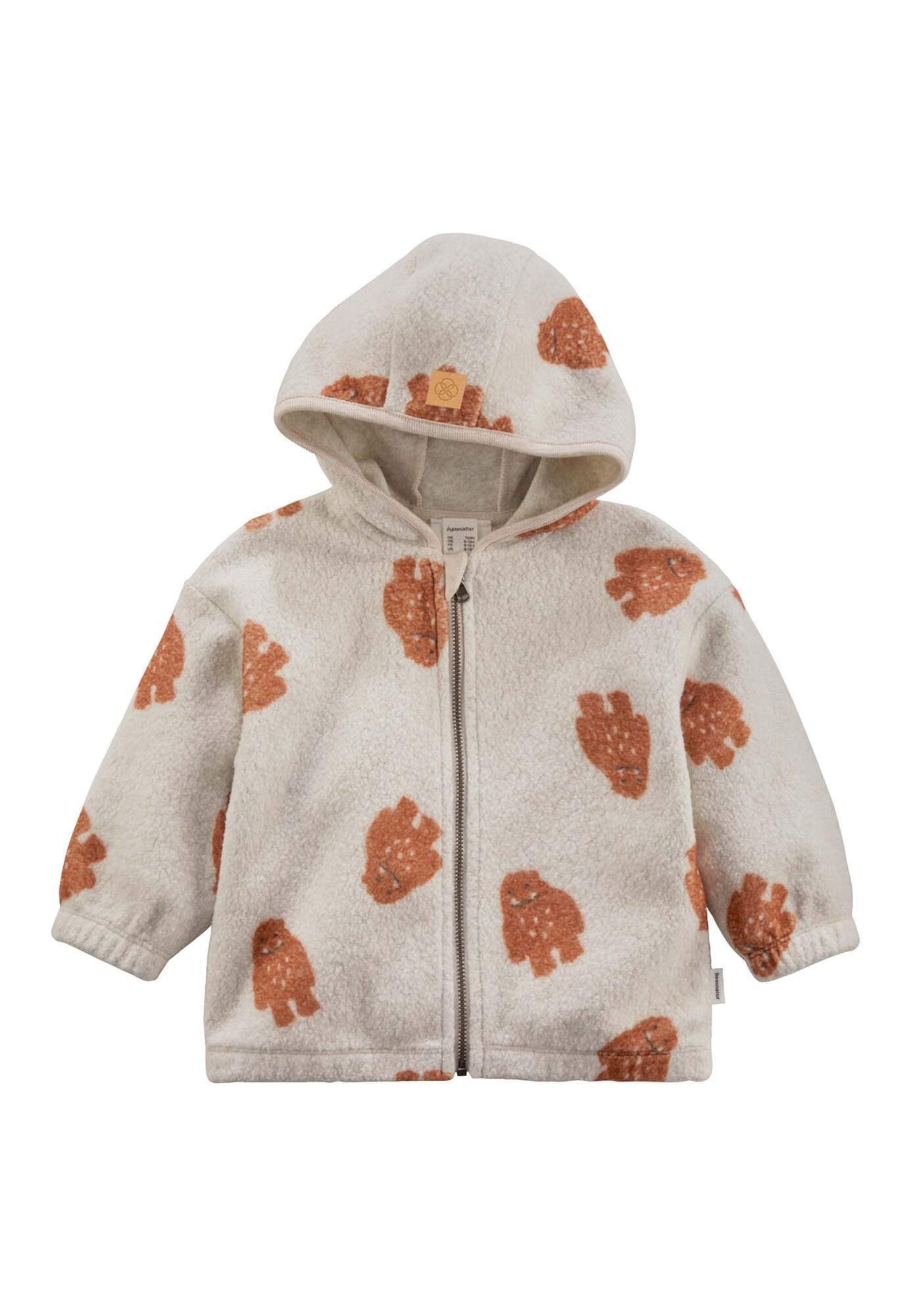 Hessnatur Fleecejacke reiner Bio-Baumwolle (1-St) günstig online kaufen