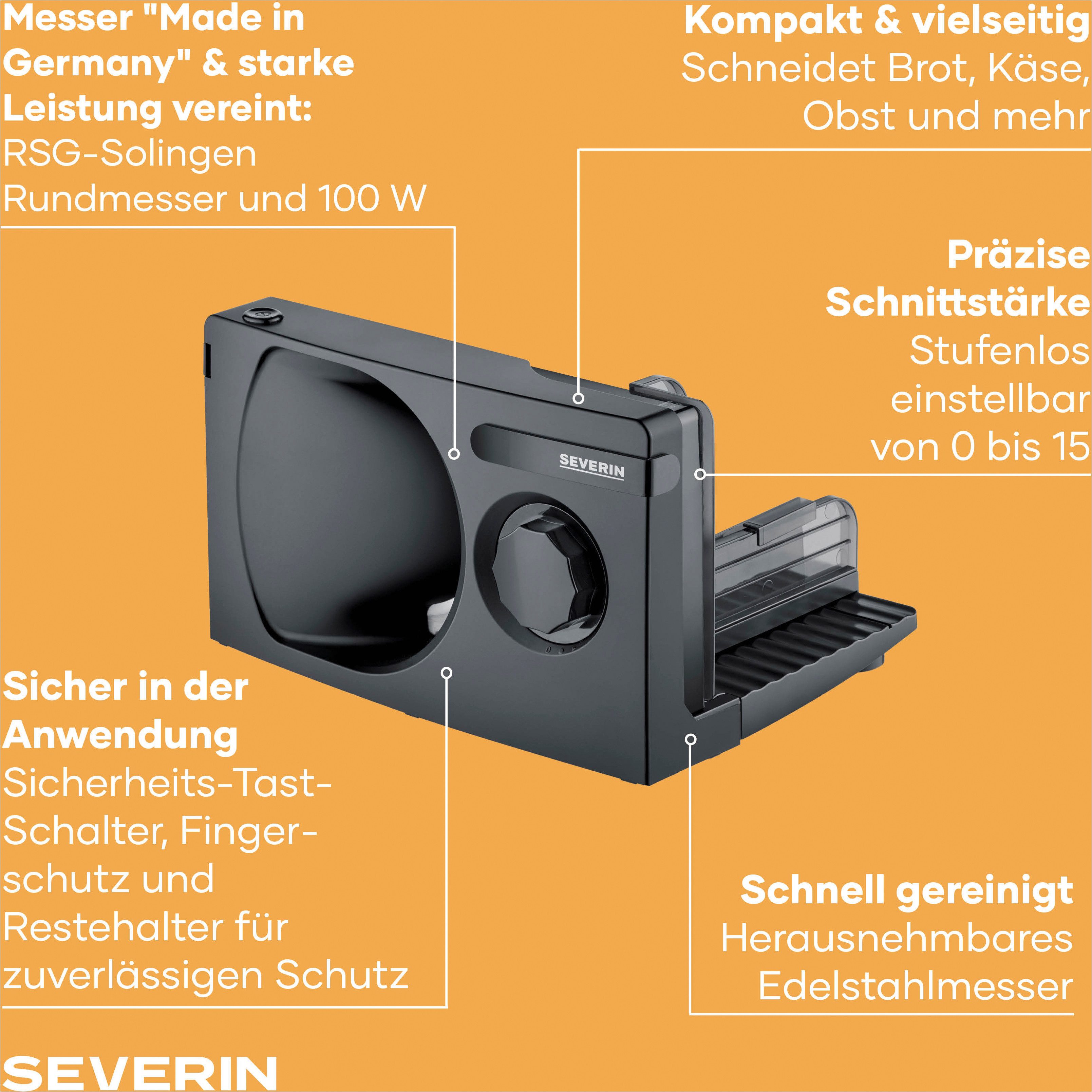 Severin Allesschneider AS 9578, 100 W