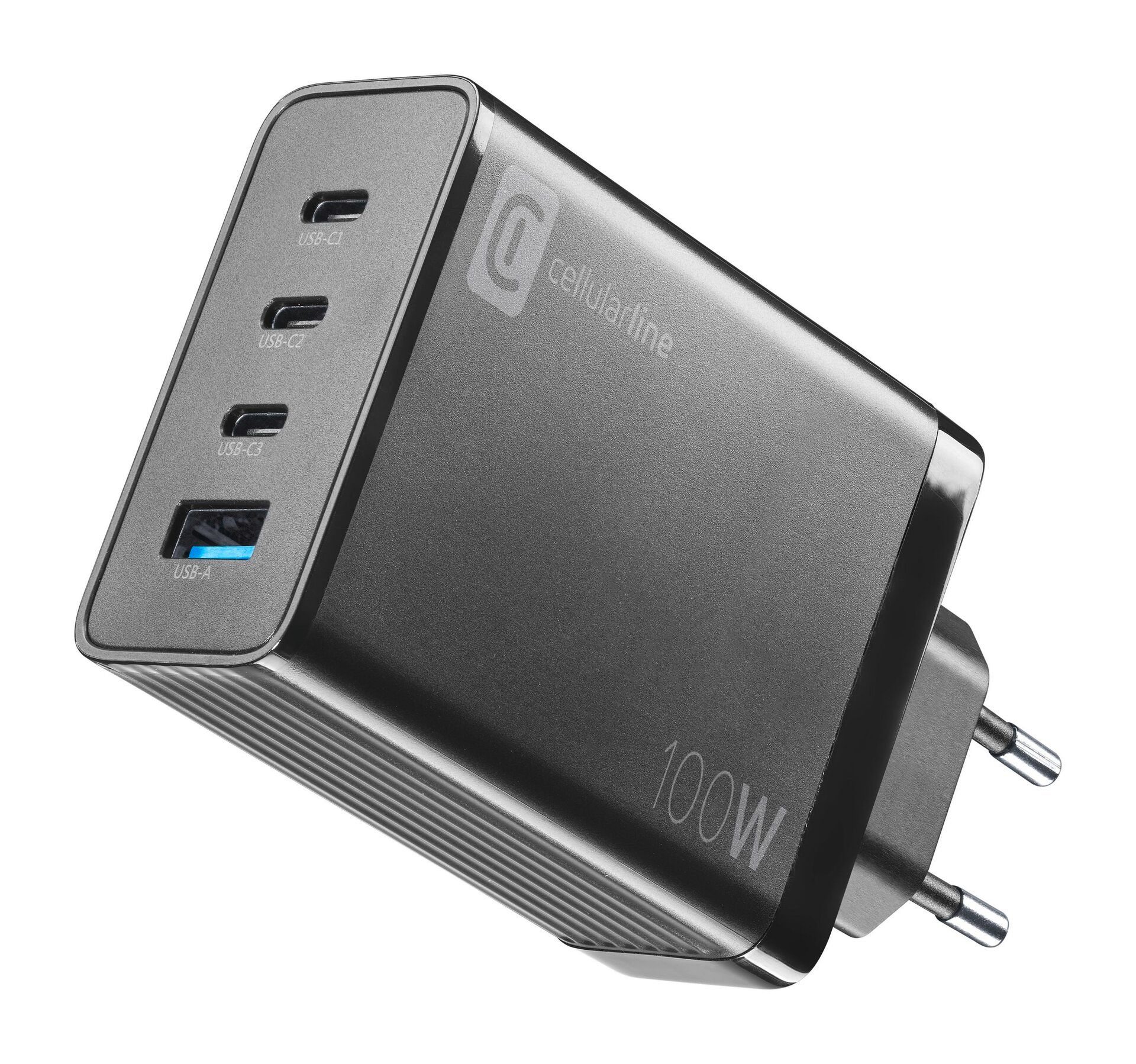 Multipower Nano 100W Reiselader 4 Port GaN USB-Ladegerät
