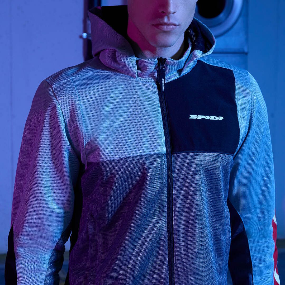 SpiDi Motorradjacke Net Motorrad Hoodie