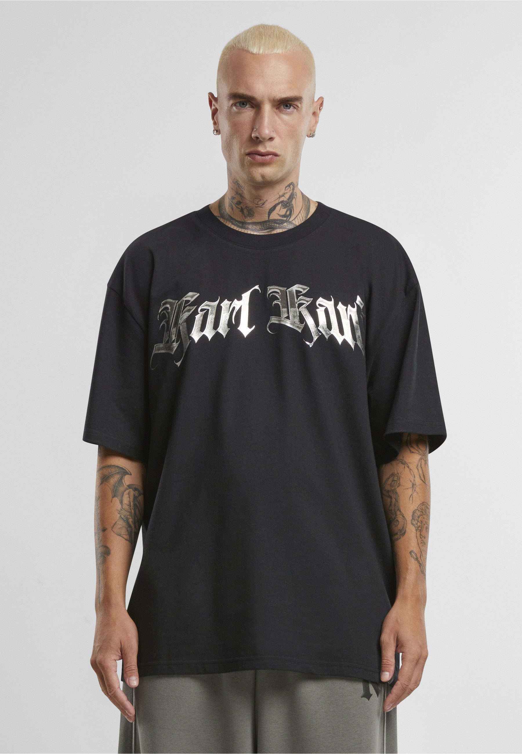 Karl Kani T-Shirt Karl Kani KK Old English Chrome Tee (1-tlg)