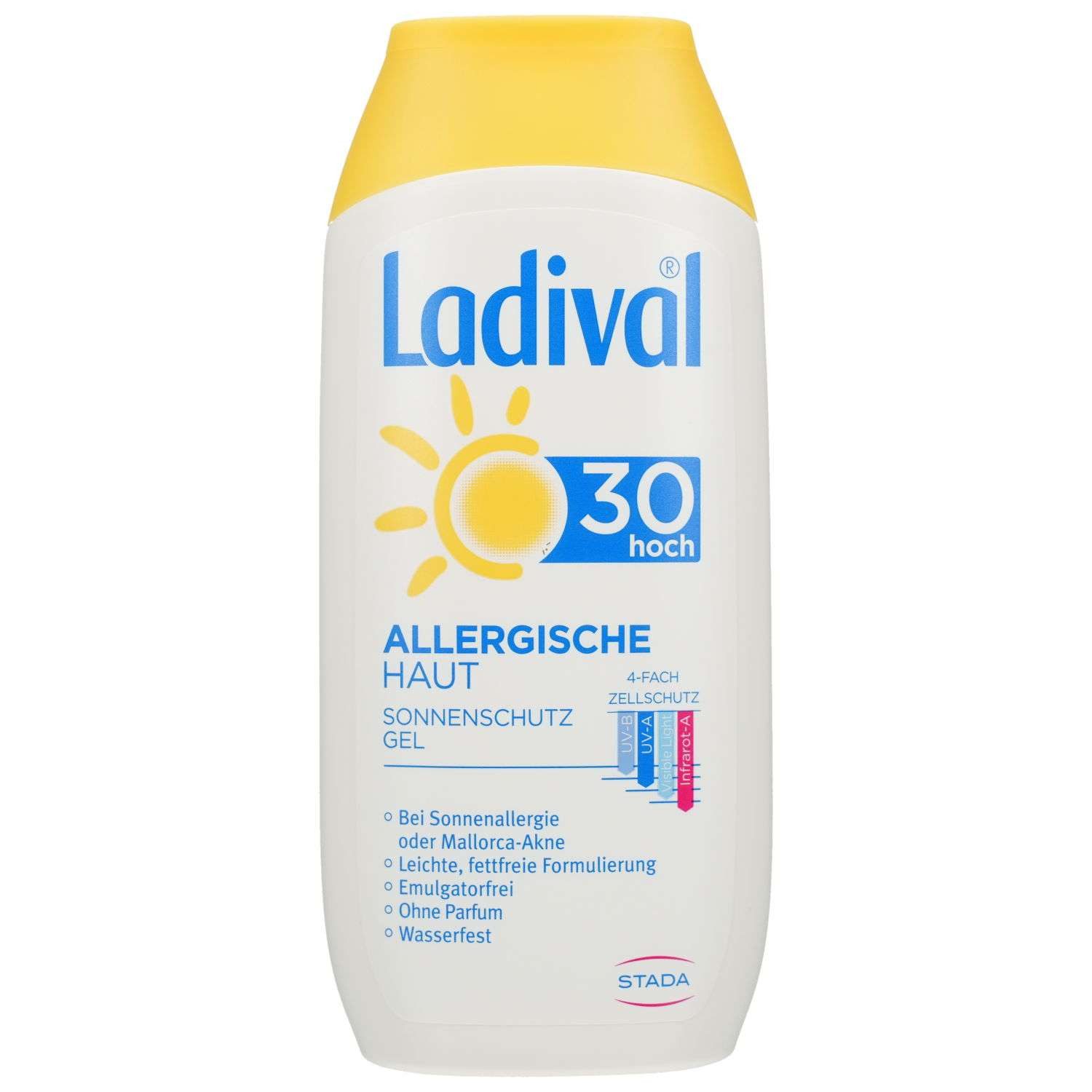 Ladival Sonnenschutzcreme LADIVAL allergische Haut Gel LSF 30 200ml PZN 03373492