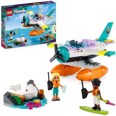 LEGO® Konstruktionsspielsteine Seerettungsflugzeug (41752), LEGO® Friends, (203 St), Made in Europe