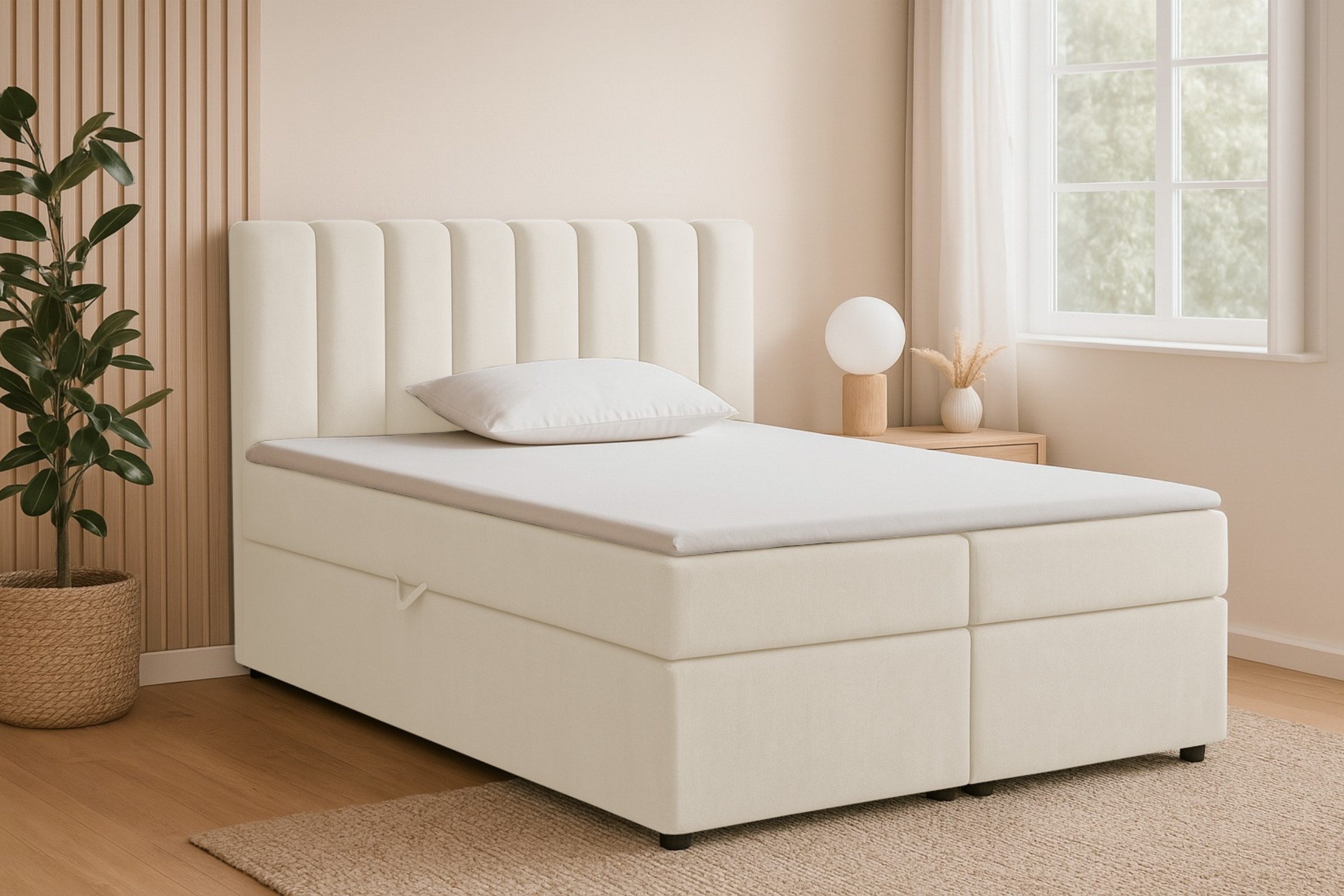 Deine Möbel 24 Boxspringbett VIKA Komplettbett günstig online kaufen