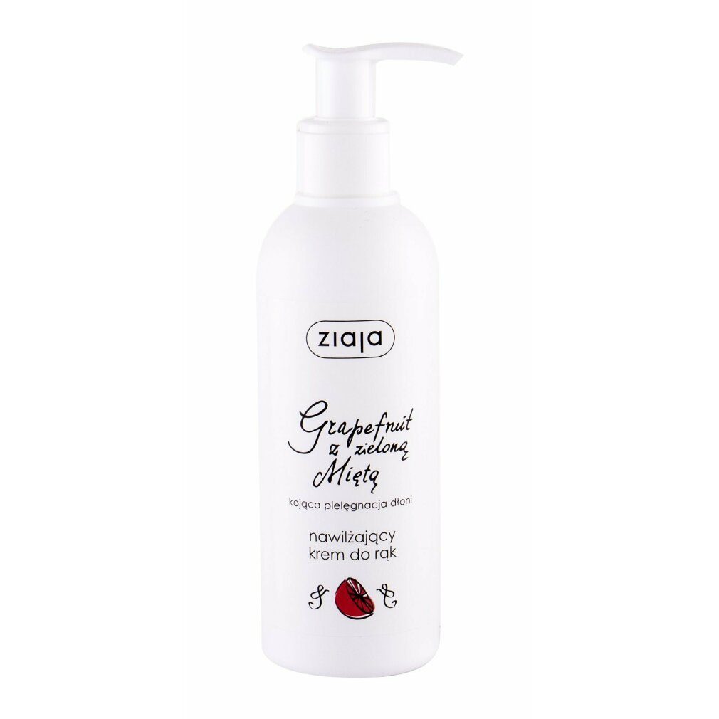 Ziaja Nagelpflegecreme Handcreme Handcreme Grapefruit & Grüne Minze 200ml