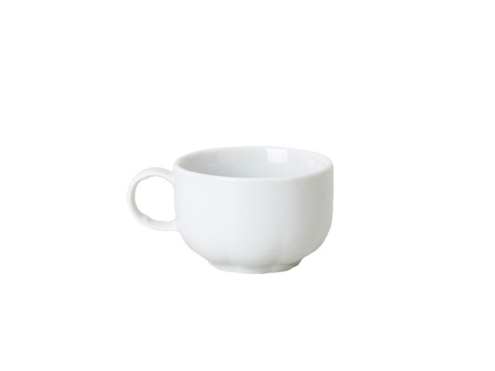 Rosenthal Espressotasse Sonetto Bianco Espresso-Obertasse 0,1l, Porzellan