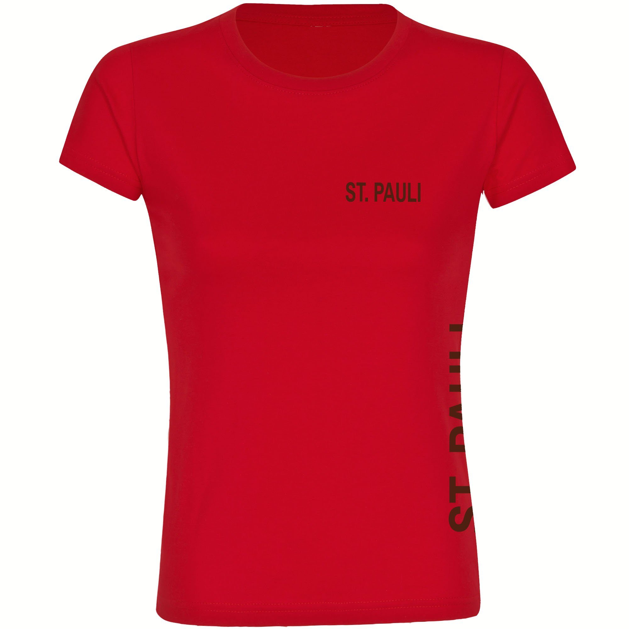 T-Shirt Damen St. Pauli - Brust & Seite - Frauen