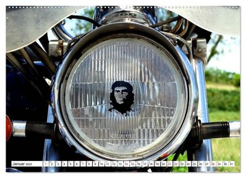 CALVENDO Wandkalender VIVA CHE - Mit Che Guevara auf Tour (Premium, hochwertiger DIN A2 Wandkalender 2023, Kunstdruck in Hochglanz)