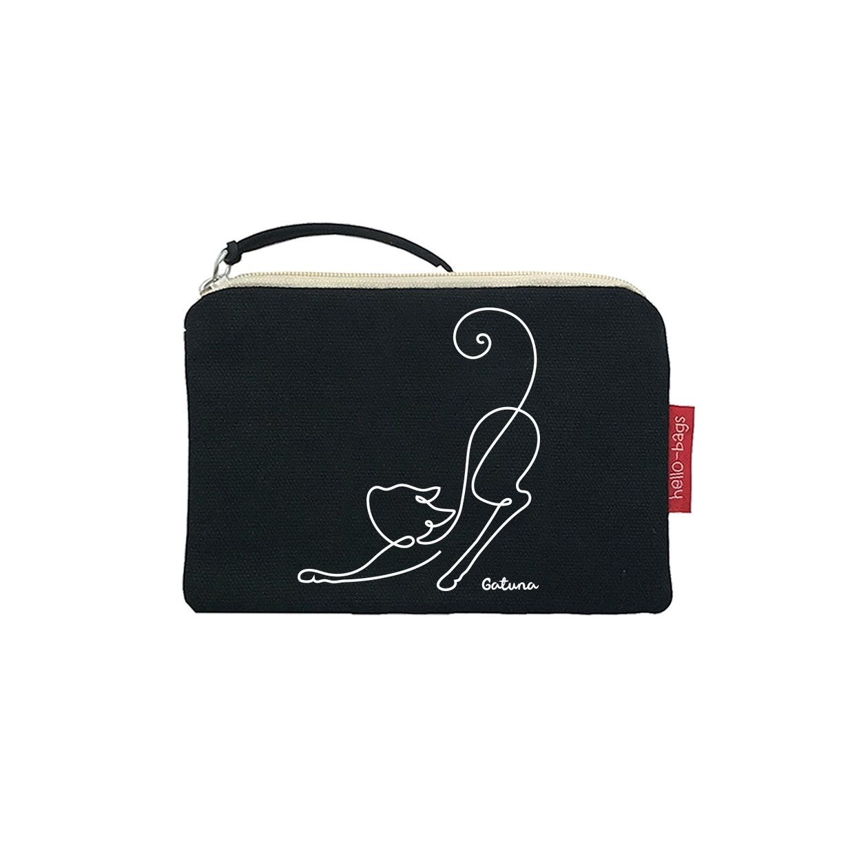 LK Trend & Style Geldbörse Katze (100% Baumwolle), mit liebevollen Aufdruck günstig online kaufen