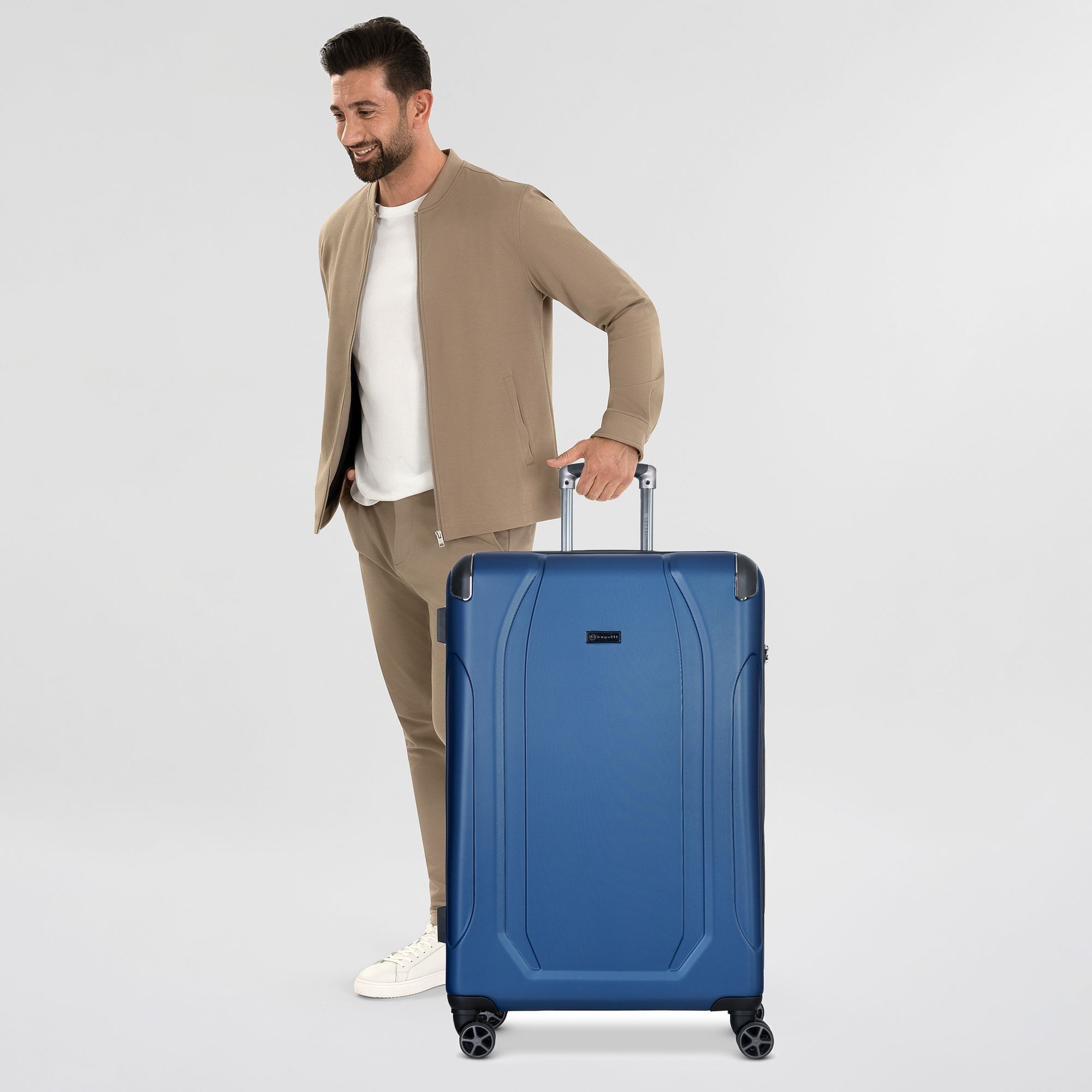 bugatti Hartschalen-Trolley Valencia, 4 Rollen, ABS