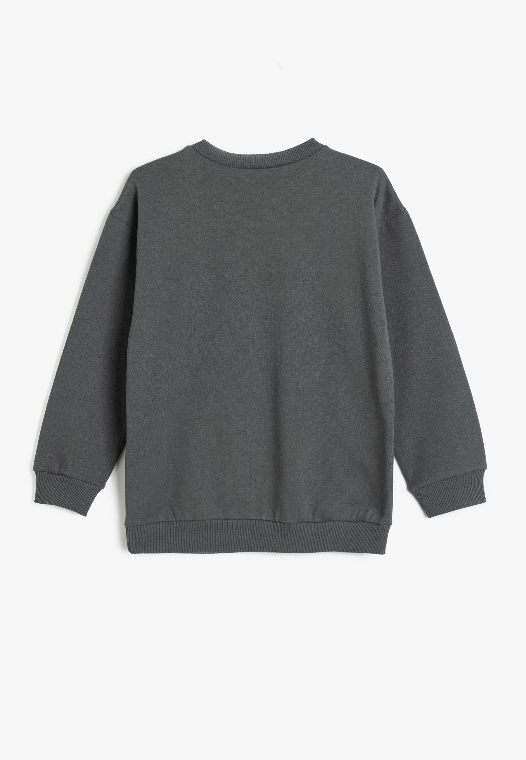 Koton Sweatshirt Rundhalsausschnitt Mit Aufdruck