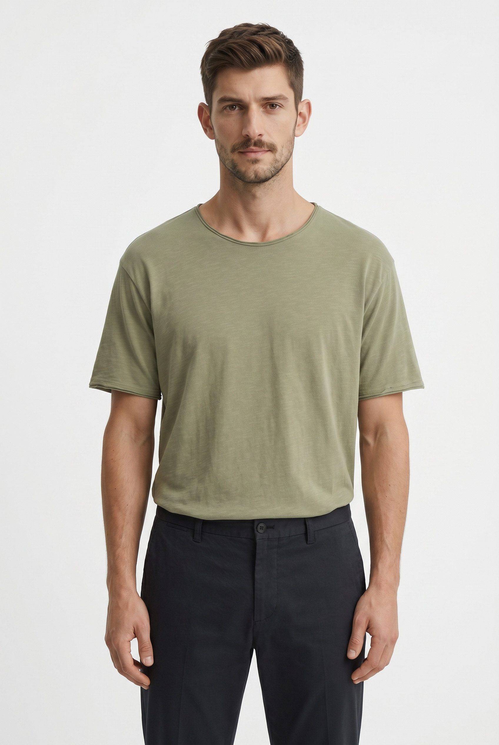Marc O'Polo DENIM T-Shirt relaxed aus weichem Slub-Jersey