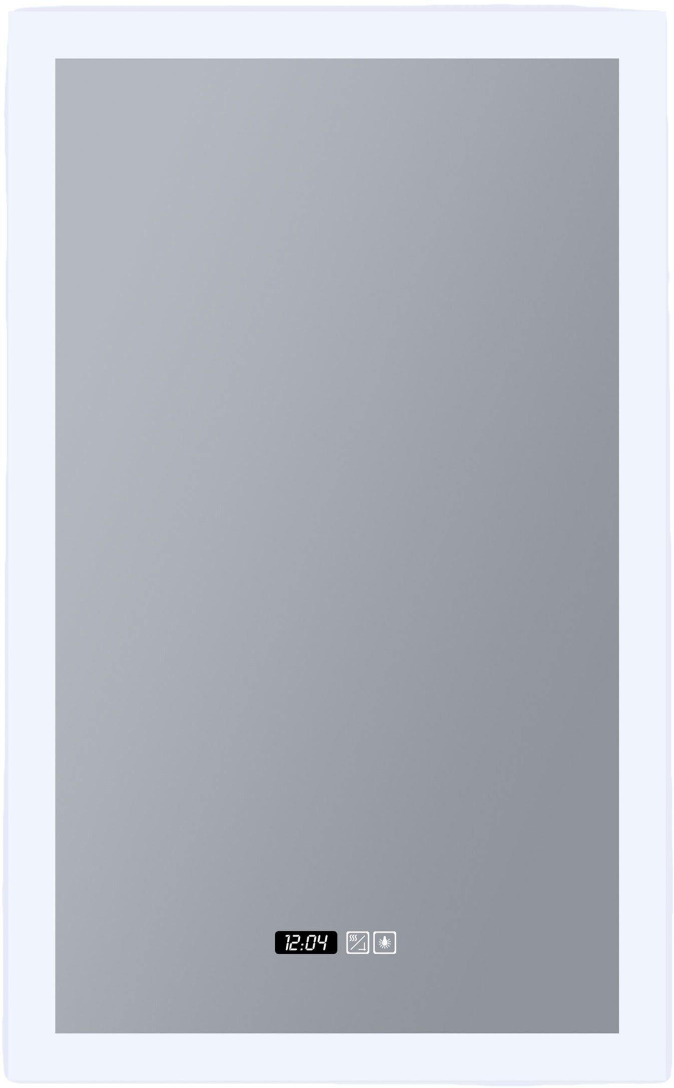 Searchlight LED Spiegelleuchte Badezimmerleuchte Bathroom Mirror, 1-flammig, LED fest integriert, Farbwechsler, Mit Spiegelheizung