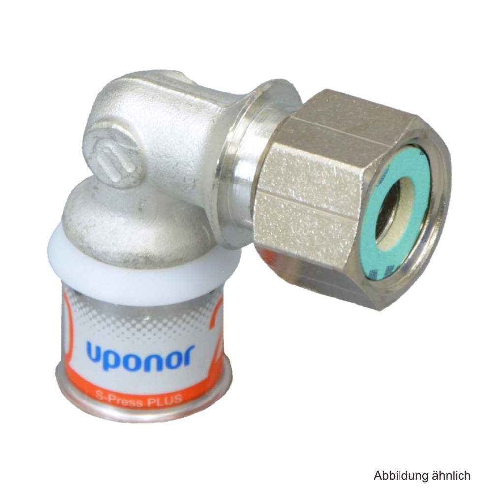 UPONOR Wasserrohr Uponor S-Press PLUS MLC Winkelverschraubung 25mm x 3/4" IG