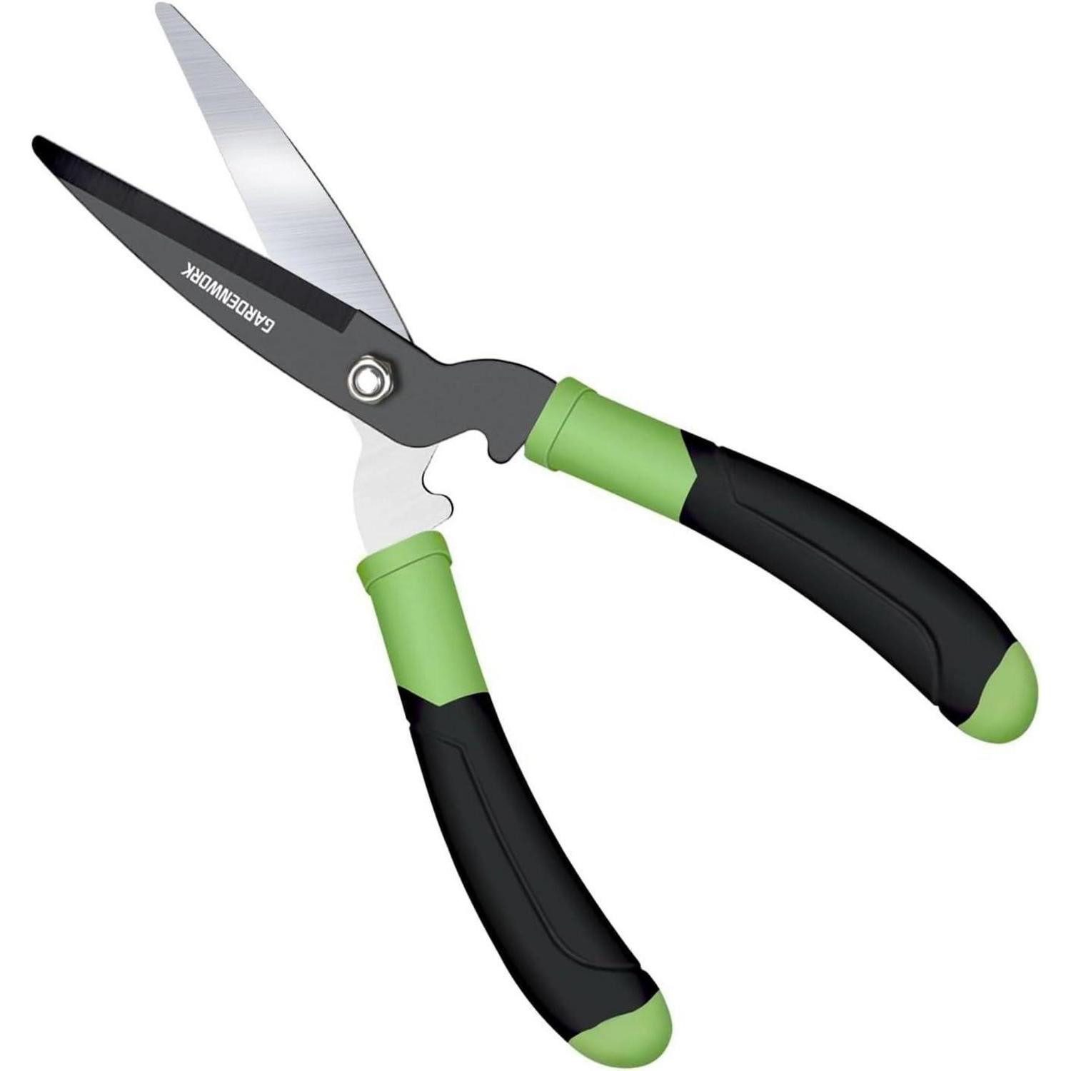 Blechschere Heckenschere 40 cm SK5 Stahlklingen rutschfester Griff