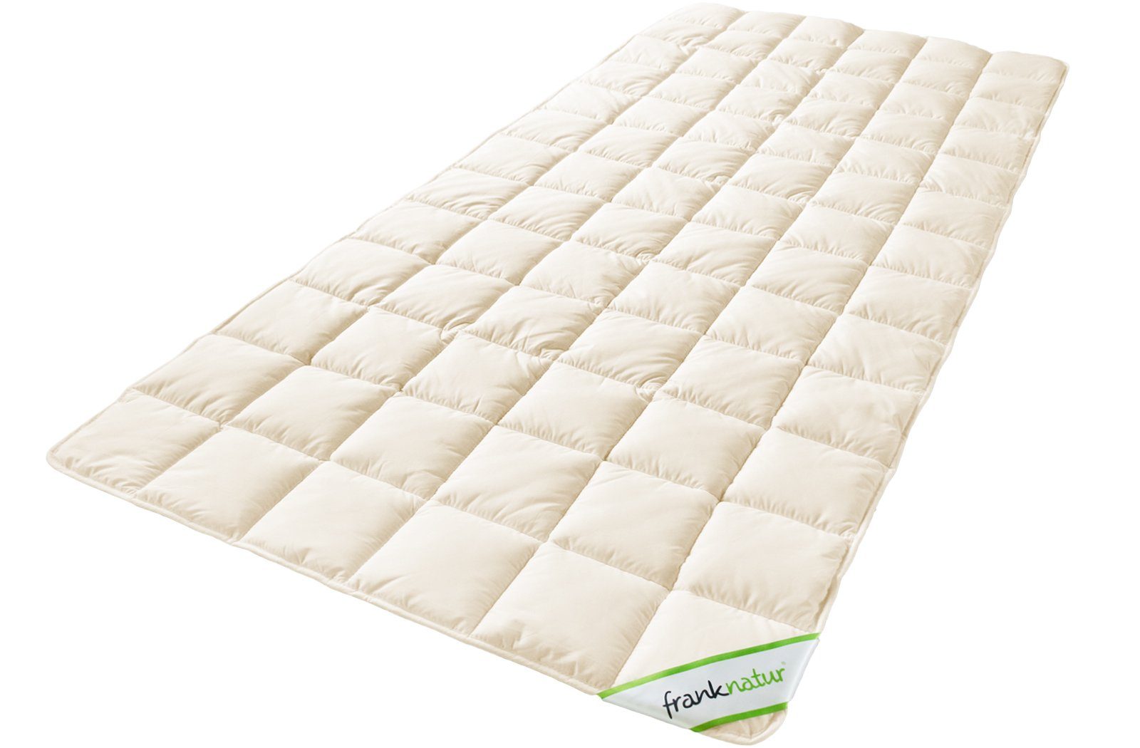 franknatur, Topper Auflage Lyocell / Tencel, Lyocell, Unterbett mit Lyocell-Füllung für ganzjährige Nutzung