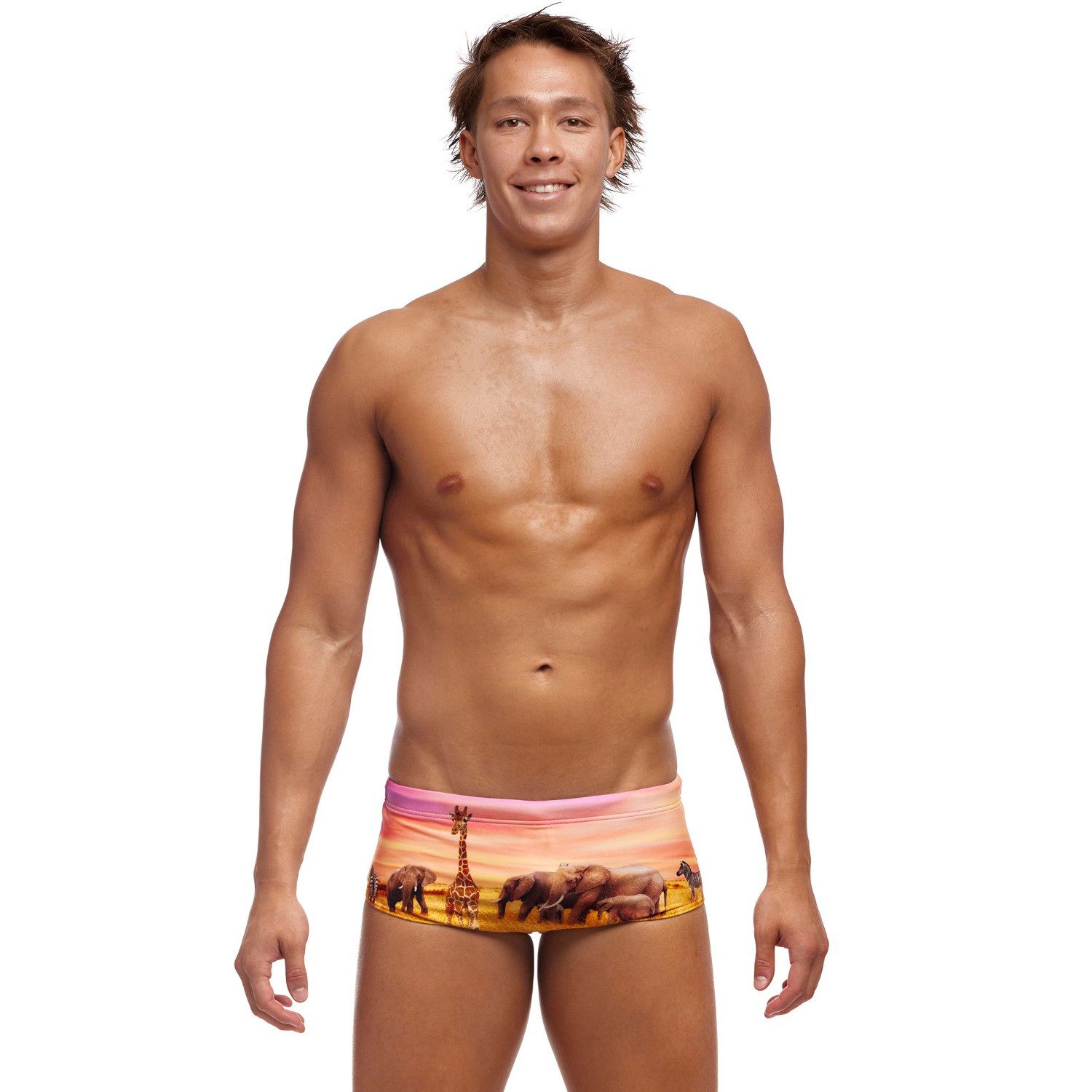 Funky Trunks Badehose Circle Of Life Badeshorts Sidewinder Trunk