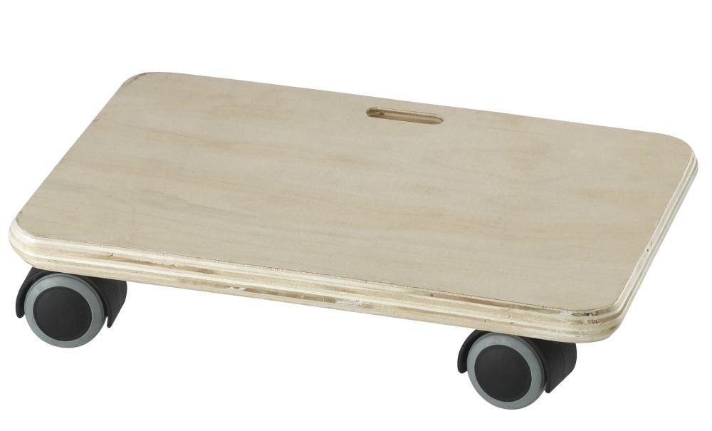 Dörner + Helmer Rollbrett Möbelroller 295 x 195 mm, Tragkr. 80kg mit weichen