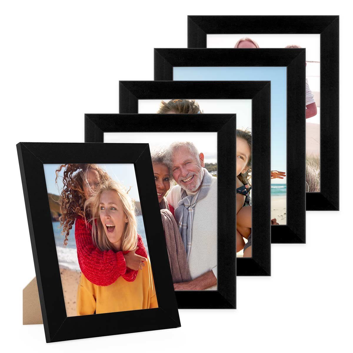PHOTOLINI Bilderrahmen 5er Set breite Rahmen, günstig online kaufen