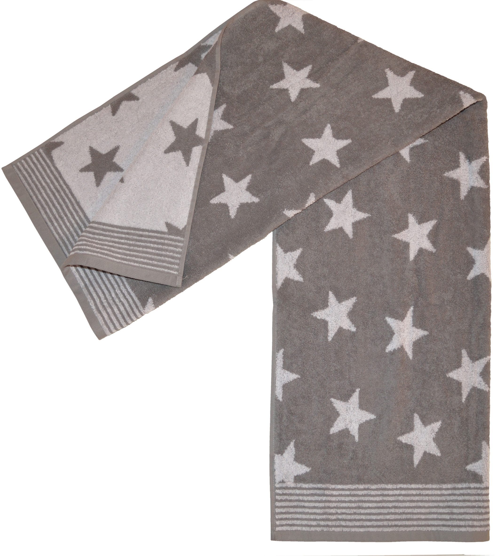 Dyckhoff Badetuch Stars, Walkfrottee (1-St), mit günstig online kaufen