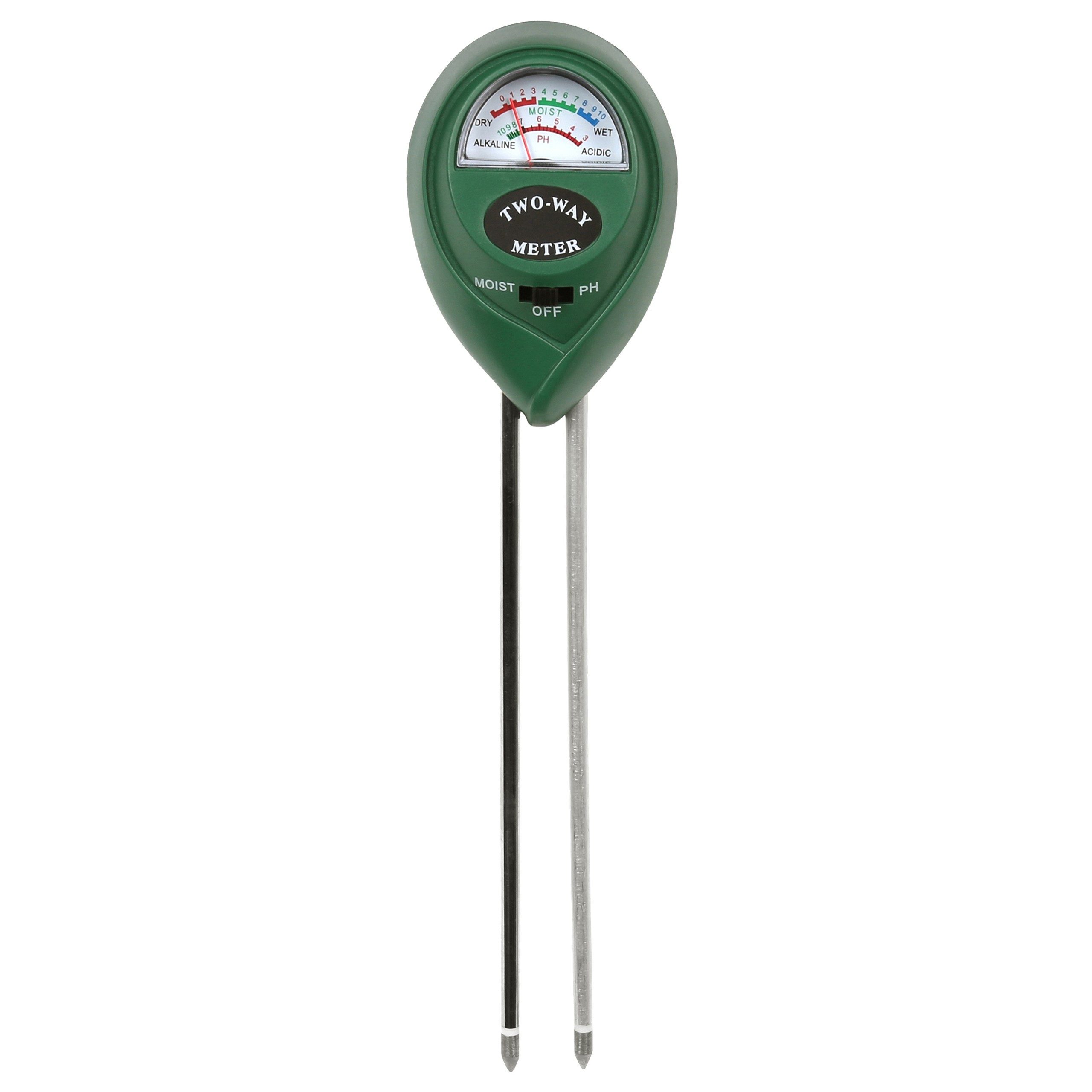 Bellushortus Bodentest 3-in-1 pH-Messgerät für Boden, Tester für Garten- und Topfpflanzen