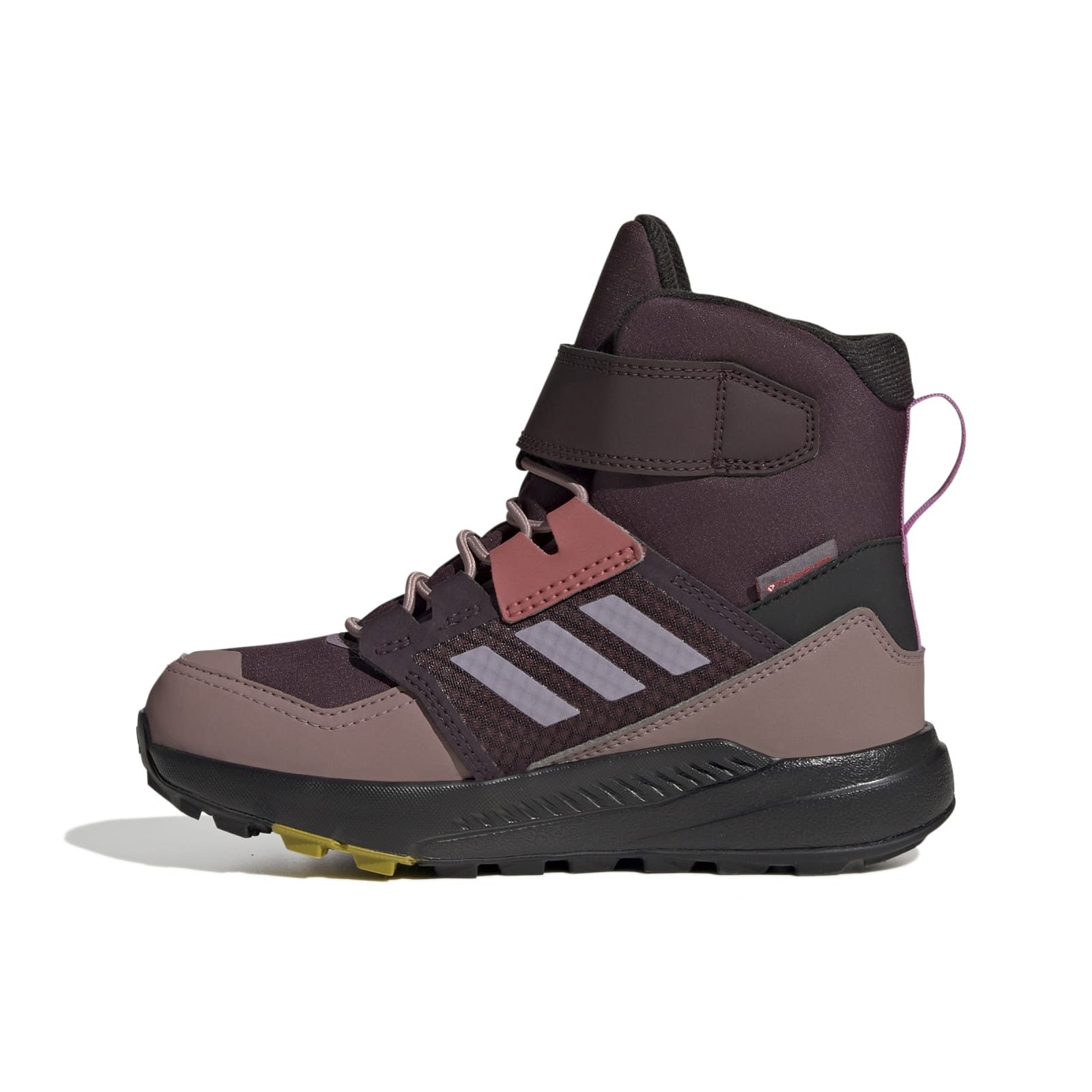 adidas Performance Terrex Trailmaker High COLD.RDY violett/dunkelrot Kinder Wanderschuh
