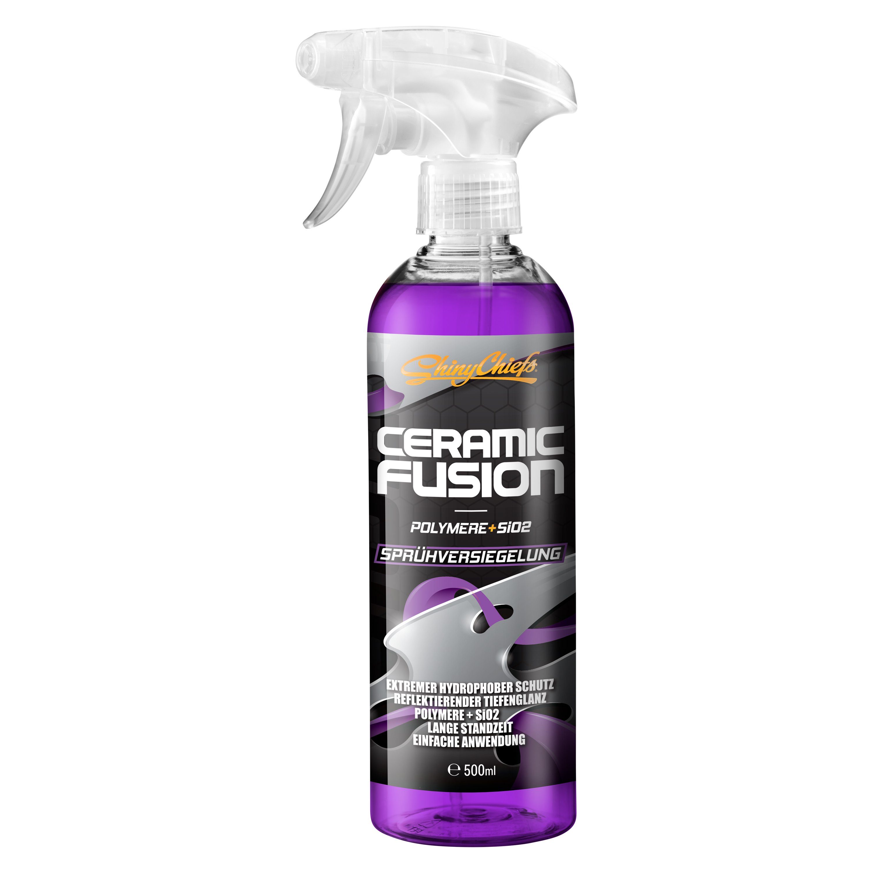 ShinyChiefs CERAMIC - 500ml (1-St) FUSION SPRÜHVERSIEGELUNG Auto-Reinigungsmittel