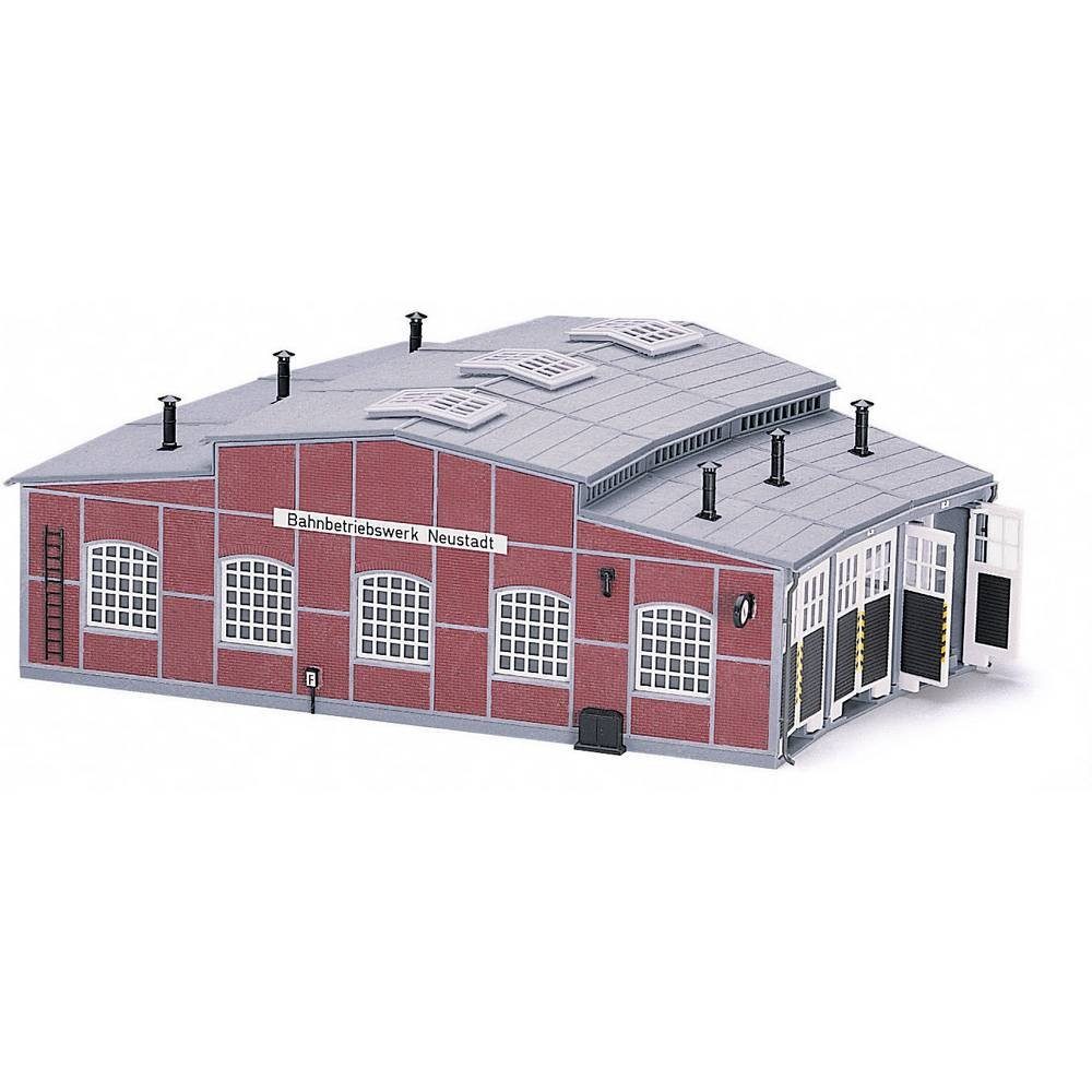 Fleischmann Modelleisenbahn-Set H0 Ringlokschuppen-Bausatz 6476