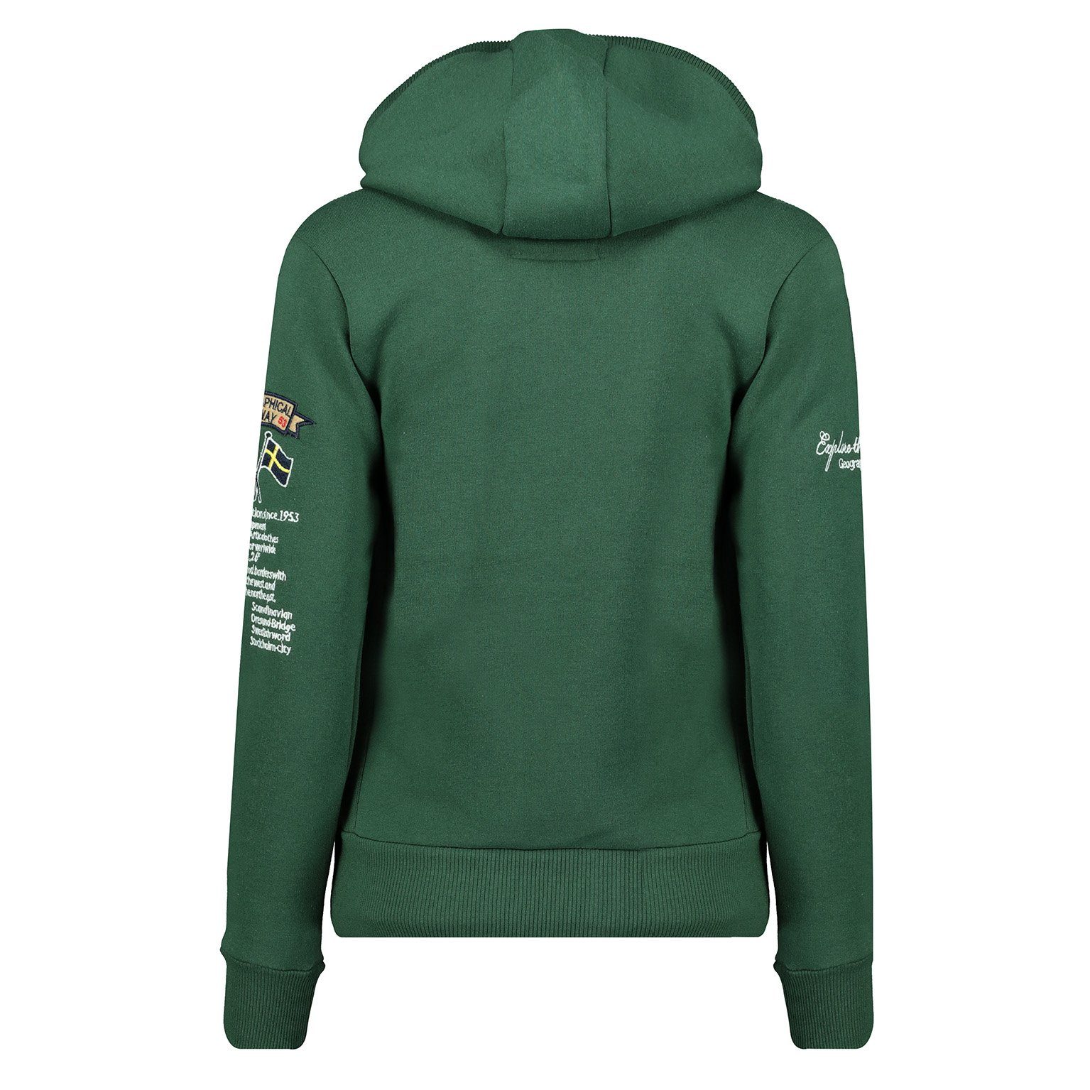 Geographical Norway Kapuzenpullover Gymclass by leyoley mit großer Bauchtasche und warmer Kapuze