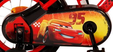 Disney Cars Kinderfahrrad Jungen - Lightning McQueen - Rot - verschiedene Größen - bis 60 kg, Luftbereifung, einstellbare Lenkerhöhe, Rücktrittbremse, Stahlfelgen
