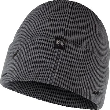 Buff Beanie Knitted Hat grey