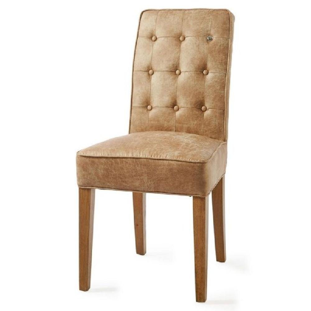 Rivièra Maison Stuhl Esszimmerstuhl Cape Breton Dining Chair Pellini Camel