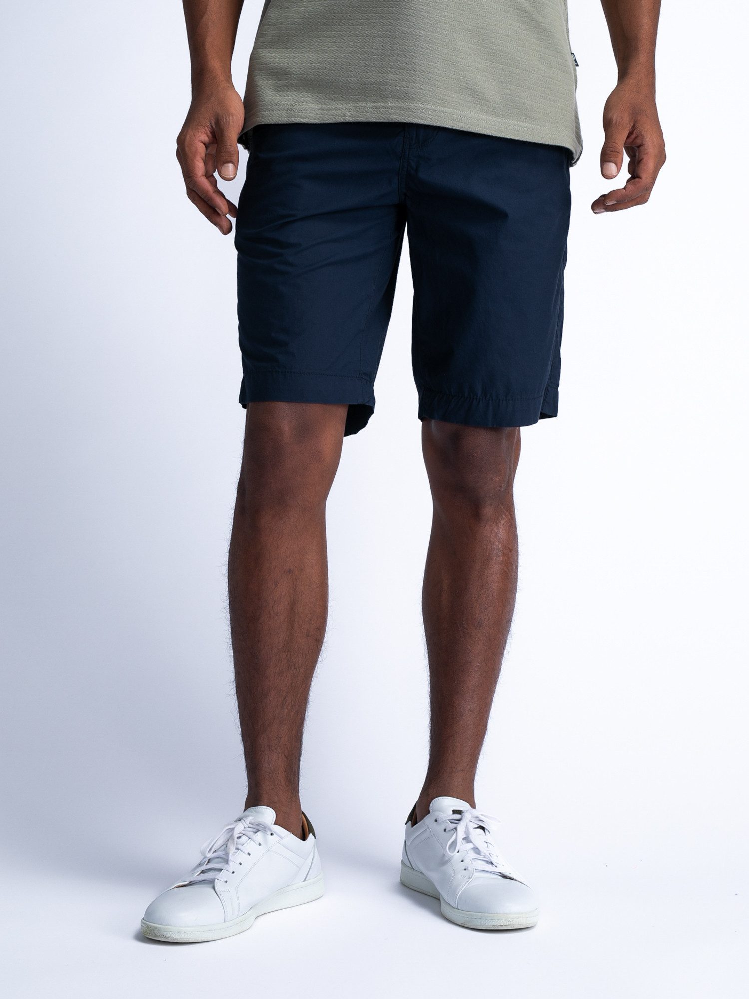 Petrol Industries Shorts Chino-Shorts mit Gürtel Tropicana